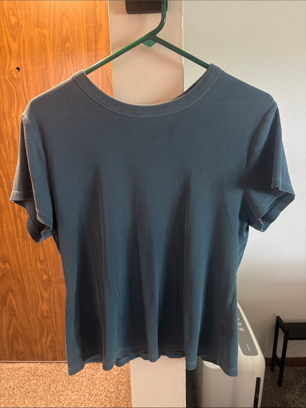 Women's Classic Crewneck Tee in Slate Blue